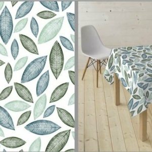 Mantel resinado Antimanchas RAOVAL green