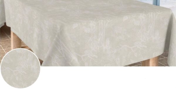 Mantel Antimanchas Jacquard FUSELI LINO