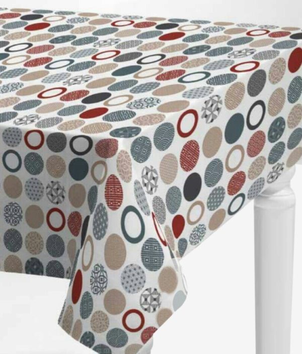 Mantel de HULE Económico BELY rojo