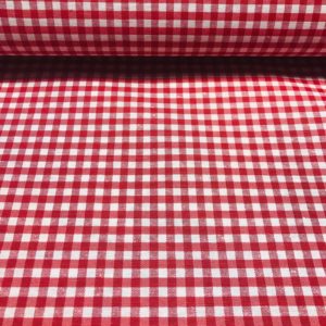 Mantel RESINADO BASIC VICHY Rojo