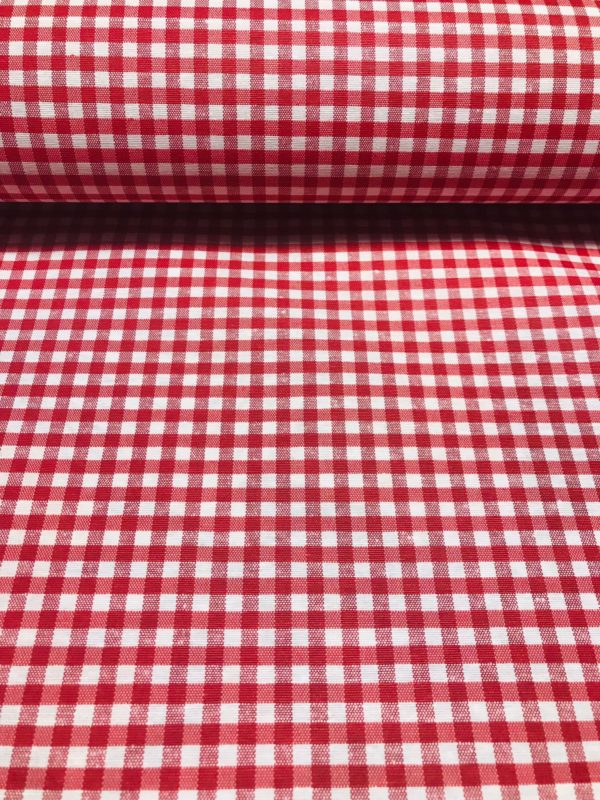 Mantel RESINADO BASIC VICHY Rojo
