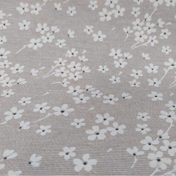 Mantel resinado Antimanchas MILFLORES Beige - Imagen 5