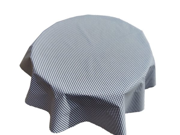 Mantel RESINADO BASIC VICHY gris - Imagen 2