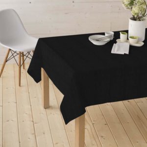 Mantel resinado Antimanchas LINADO 20 negro