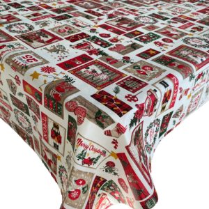 Mantel NAVIDAD resinado Antimanchas NOEL