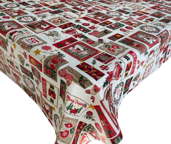 Mantel NAVIDAD resinado Antimanchas NOEL