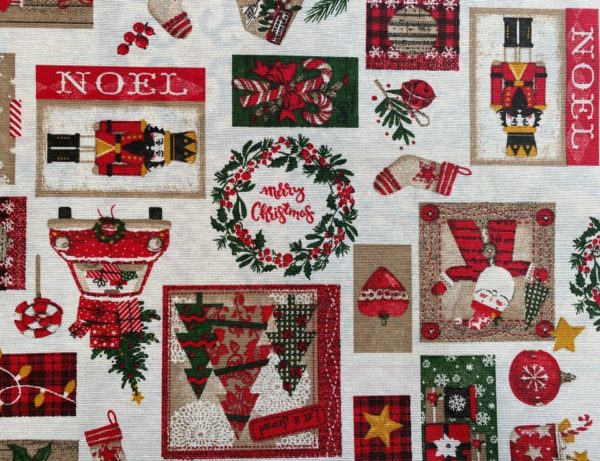 Mantel NAVIDAD resinado Antimanchas NOEL - Imagen 2