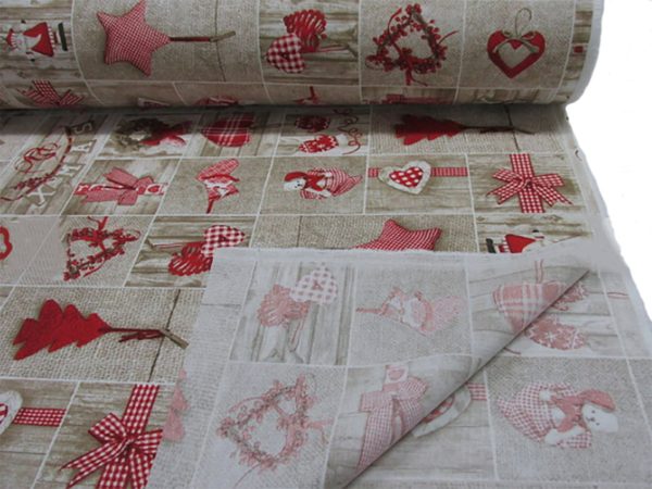Mantel NAVIDAD resinado Antimanchas YUTE - Imagen 5