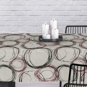 Mantel resinado Antimanchas TURNER Red