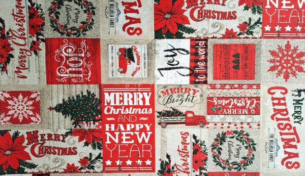 Mantel NAVIDAD resinado Antimanchas VINTAGE - Imagen 3