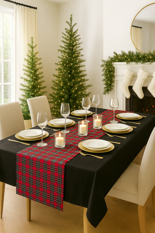 Caja regalo Navidad pack MANTEL + Camino de mesa - Imagen 13