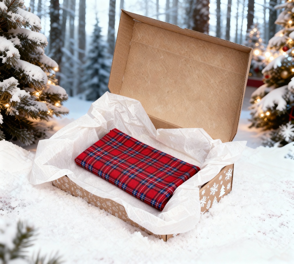 Caja regalo Navidad pack MANTEL